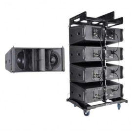 4-ACOUSTIC RAPTOR 210A POWERED LINE ARRAY