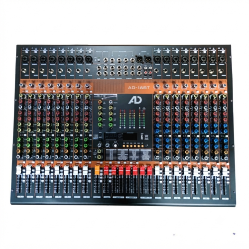 AD 16BT Professional 16-Channel USB Bluetooth Audio Mixer