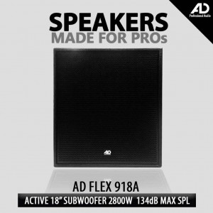 AD FLEX-918A SUBWOOFER AD FLEX-918A SUBWOOFER