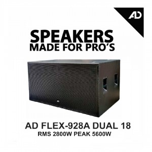 AD FLEX-928A DUAL 18 Professional Sub Woofer AD FLEX-928A DUAL 18 Professional Sub Woofer