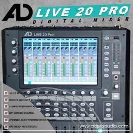 AD LIVE 2.0 PRO DIGITAL MIXER with Case