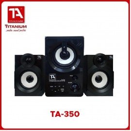 TITANIUM AUDIO TA-350 2.1 MULTIMEDIA SPEAKER SYSTEM 