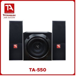 TITANIUM AUDIO TA-550 MULTIMEDIA SPEAKER TITANIUM AUDIO TA-550 MULTIMEDIA SPEAKER