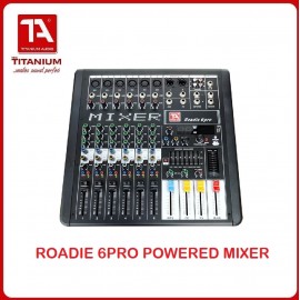 Titanium Audio Roadie 6PRO Curved Powered Mixer