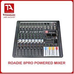 Titanium Audio Roadie 8PRO Curved Powered Mixer Titanium Audio Roadie 8PRO Curved Powered Mixer