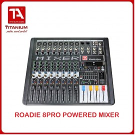 Titanium Audio Roadie 8PRO Curved Powered Mixer