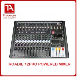 Titanium Audio Roadie12PRO Professional Powered Curved Mixer 
