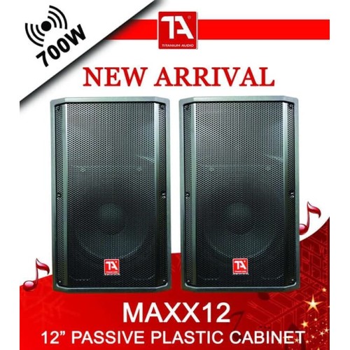 TITANIUM AUDIO MAXX-12 (PAIR)