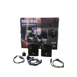 TITANIUM AUDIO UHF WIRELESS MIC SYSTEM FOR VLOGGER