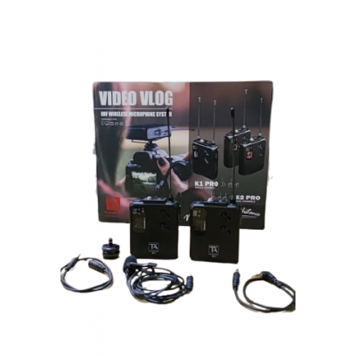 TITANIUM AUDIO UHF WIRELESS MIC SYSTEM FOR VLOGGER