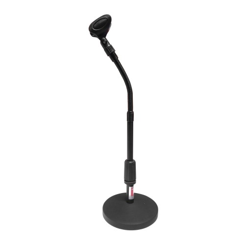 TITANIUM AUDIO TA-24 MIC STAND ROUND BASE GOOSE NECK
