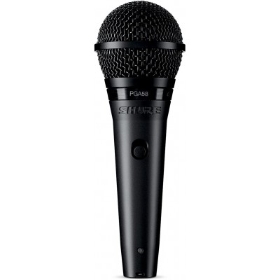 SHURE PGA58-XLR Cardioid Dynamic Vocal Microphone