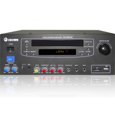 CROWN PA-220USRD