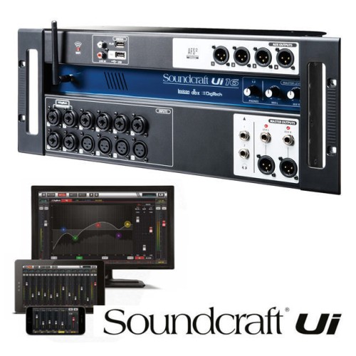 SOUNDCRAFT UI16 DIGITAL MIXER SOUNDCRAFT UI16 DIGITAL MIXER