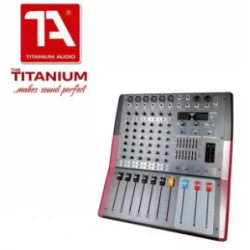 TITANIUM RCF6P POWERED MIXER TITANIUM RCF6P POWERED MIXER