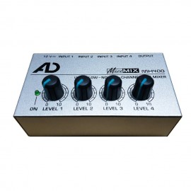 AD 4 CHANNELS LINE AUDIO MIXER