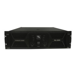 Titanium Audio PA2000 Professional Power Amplifier