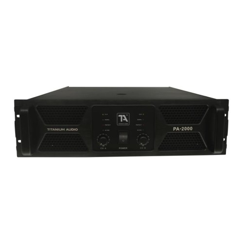 Titanium Audio PA2000 Professional Power Amplifier