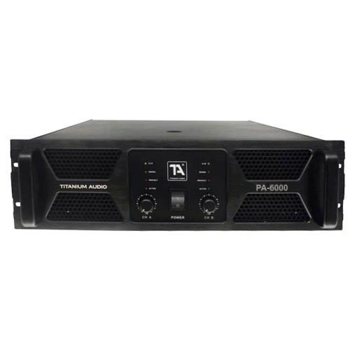 Titanium Audio PA6000 Professional Amplifier Titanium Audio PA6000 Professional Amplifier
