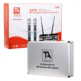 Titanium Audio TA100 Pro Bravo Wireless Microphone (Changeable Frequency)
