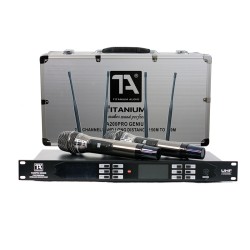 Titanium Audio TA200 Pro Genius Dual Wireless Microphone Titanium Audio TA200 Pro Genius Dual Wireless Microphone