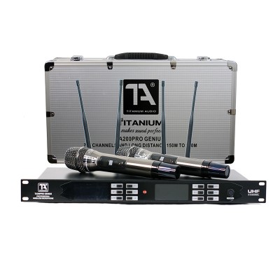 Titanium Audio TA200 Pro Genius Dual Wireless Microphone
