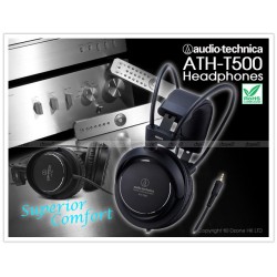 AUDIO TECHNICA ATH T500 HEADPHONE AUDIO TECHNICA ATH T500 HEADPHONE