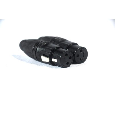 T3 XLR FEMALE BLACK
